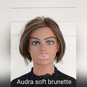 Audra Soft Brunette wig by Nel's Wigs